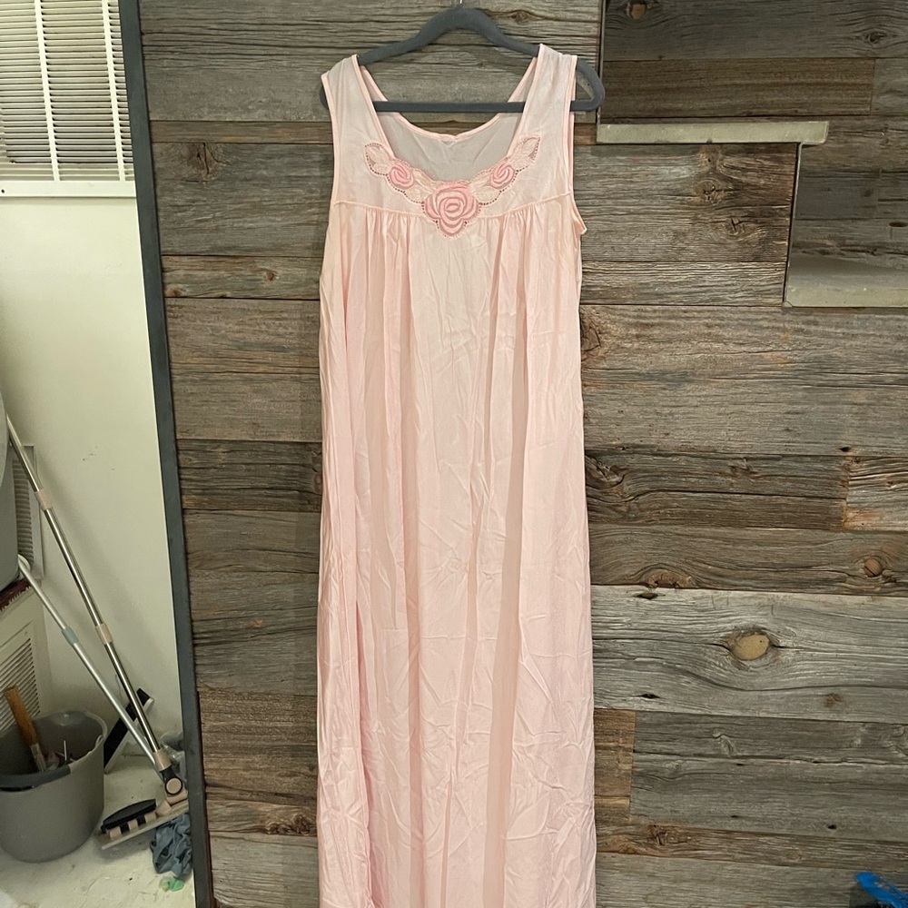 Pink vintage nightgown dress